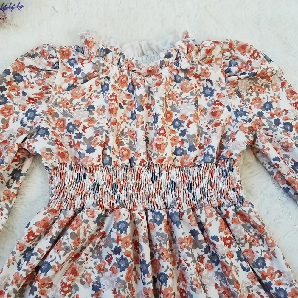 Mabel + Honey Floral Romper